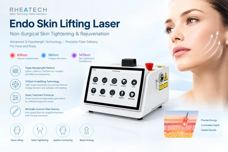 Rheatech Endo Skin Lifting Laser with triple-wavelength technology