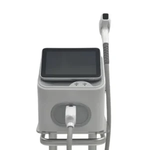 Triple wavelength diode laser hair removal device with 755nm, 808nm, and 1064nm wavelengths.