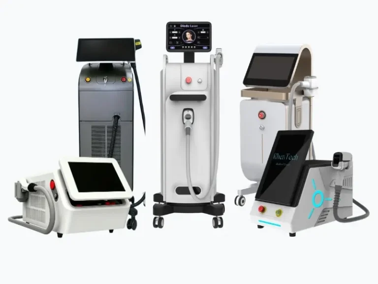 Diode laser hair removal machine
