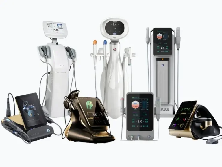 HIFU and MPT machine for skin lifting and tightening