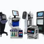 Hydrafacial machine for facial skin treatment